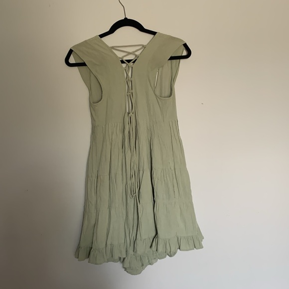Urban Outfitters Raelynn Tie-Back Romper - Picture 3 of 6
